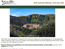 Tablet Screenshot of krevents.kernrivergas.com